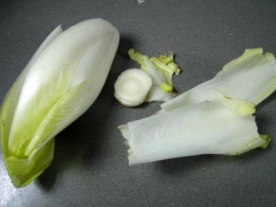 Gambas aux endives et ses crêpes - 1.2