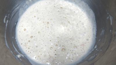 Focacia à la poolish - 4.1