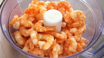 Mousse de gambas à la gelée d'orange - 1.2