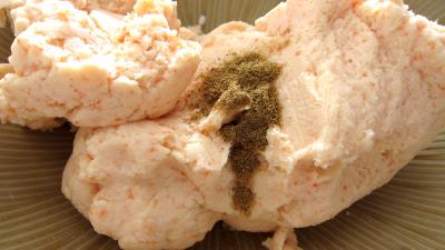 Mousse de gambas à la gelée d'orange - 2.2