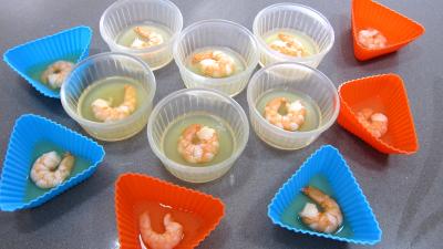 Mousse de gambas à la gelée d'orange - 5.2