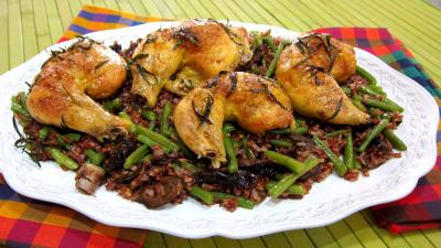 Recette Cuisses de poulet à l'estragon