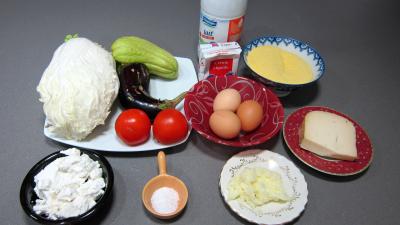Ingrédients pour la recette : Polenta aux fromages de chèvre