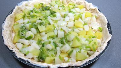 Tarte topinambours et poireaux - 7.2