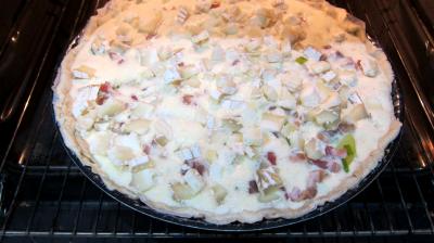 Tarte topinambours et poireaux - 8.4