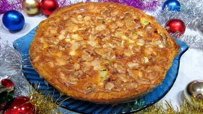 Recette Tarte topinambours et poireaux
