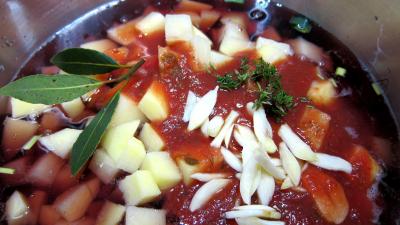 Soupe de thon aux topinambours - 7.3