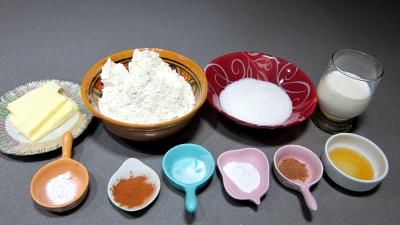 Ingrédients pour la recette : Pain d'épices