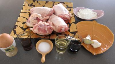Ingrédients pour la recette : Cuisses de poulet frites à la chinoise