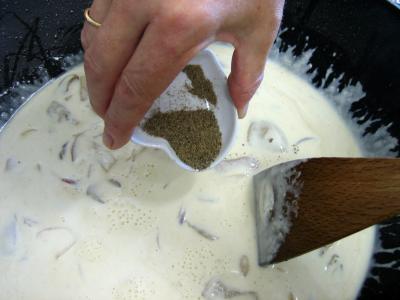 Sauté de porc au brie et aux cèpes - 12.2