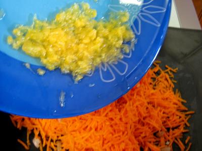 Carottes à la mandarine et aux raisins - 7.3