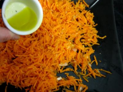 Carottes à la mandarine et aux raisins - 9.1