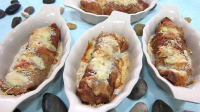Recette Crêpes farcies aux brocolis, épinards et champignons noirs