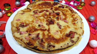 Image : Assiette de crêpes "Biguenée Soullandaise".