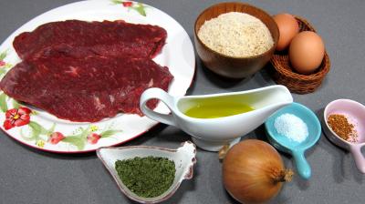 Ingrédients pour la recette : Croquettes de boeuf