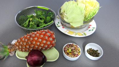 Ingrédients pour la recette : Chou en salade
