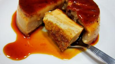 Desserts : Petit flan aux pistaches