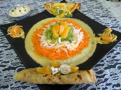 Recette Salade de kiwis et sa sauce à la noix de coco