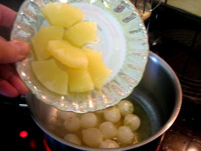 Sauce à l'ananas et aux oignons - 1.4
