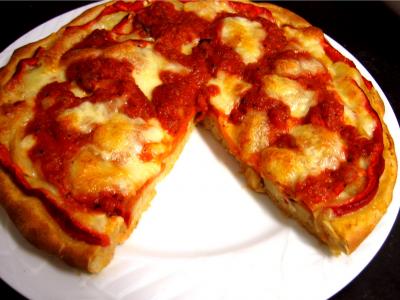 Recette Pizza aux artichauts et mozzarella