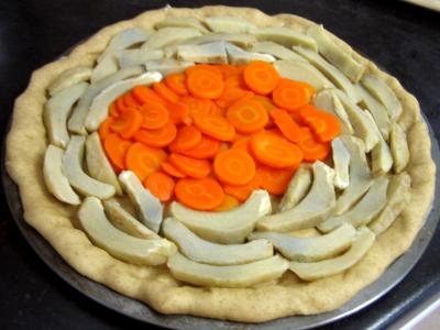 Pizza aux artichauts et mozzarella - 9.2