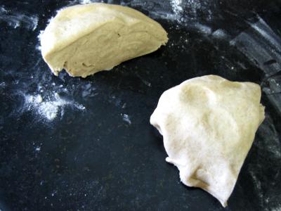Pizza aux artichauts et mozzarella - 1.1