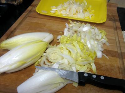 Salade aux restes de pommes de terre vapeur et chèvre - 2.2