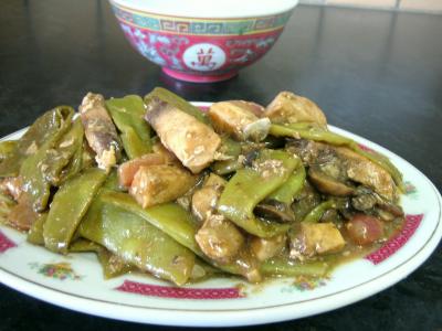 Image : recette Espadon aux haricots mange-tout façon chinoise