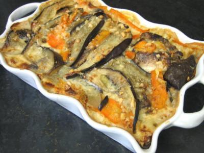 Recette Restes de travers de porc à l'aubergine
