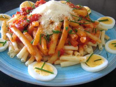 Recette Macaronis aux oeufs