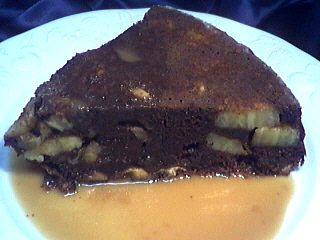Recette Gâteau au chocolat et aux bananes
