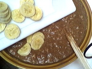 Gâteau au chocolat et aux bananes - 7.4