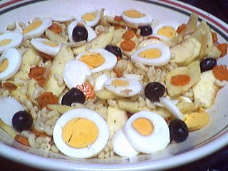 Recette Salade de pâtes