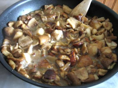 Pommes de terre et patates douces aux cèpes - 6.1
