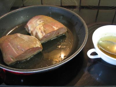Magret et sa sauce à la chartreuse verte - 8.2
