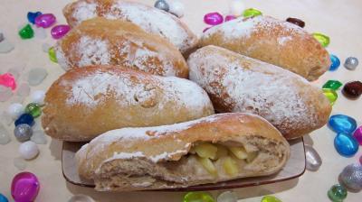 pains variés : Pain aux pommes