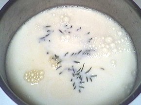 Pudding de romarin aux poires - 2.2