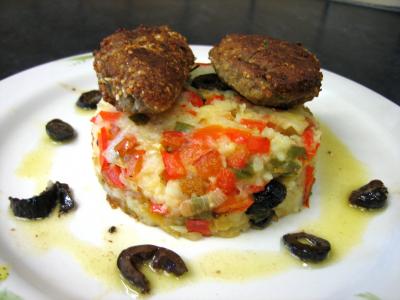 Croquettes de sardines et purée de légumes - 14.1