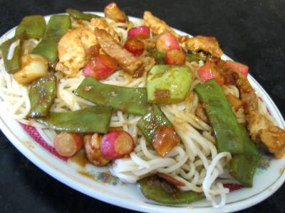 Recette Nouilles au soja façon chinoise