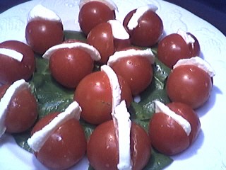 Tomates-cerises à la mozzarella - 3.4