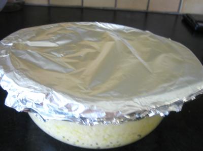 Gâteau de riz farci et sa salade de fruits - 7.3