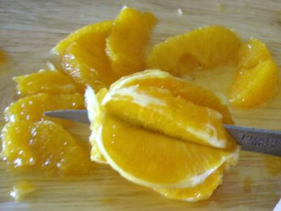 Gâteau de riz farci et sa salade de fruits - 11.2