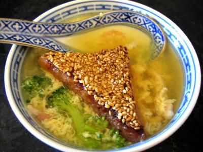 Recette Soupe chinoise aux oeufs