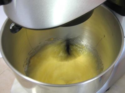 Gâteau "cococitron" et sa crème de poire - 3.3