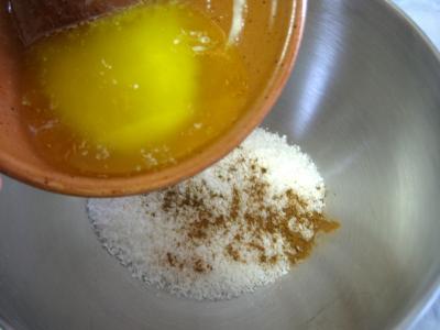 Gâteau "cococitron" et sa crème de poire - 8.2