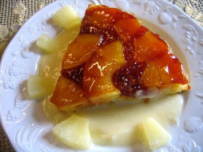 Recette Gâteau aux ananas