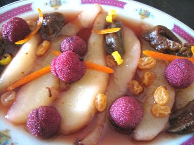 Recette Poires aux épices façon chinoise