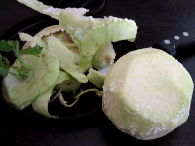 Sauté de chou-rave au maccheroni - 1.1