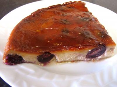 Recette Flan aux raisins muscat