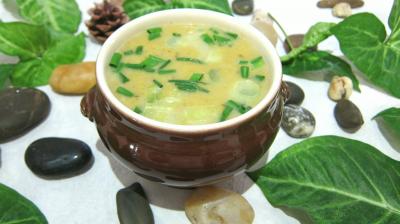 Soupes & potages : Ramequin de potage de poireaux